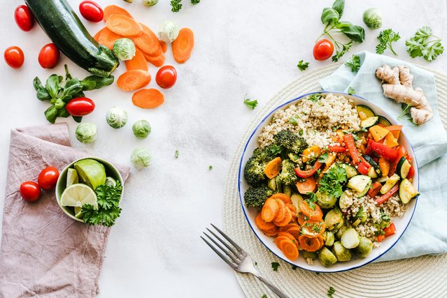 Vegan salad bowl