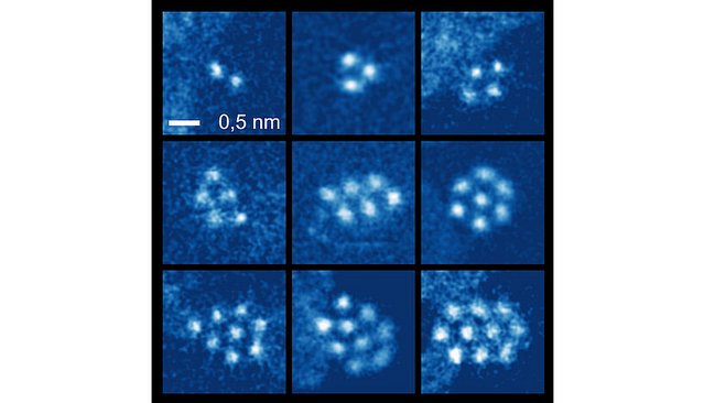 Xenon-Nanocluster