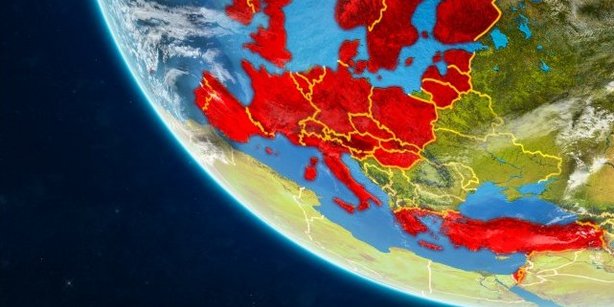Bild einer Darstellung von Europa.