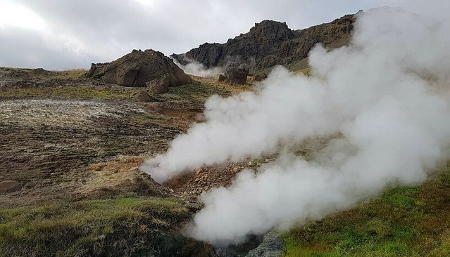 Geothermale Aktivität